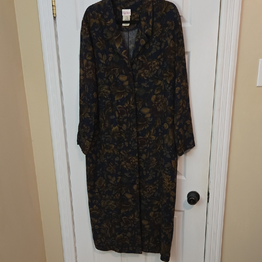 Floral Long Coat